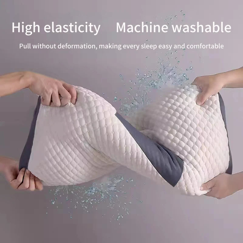 Cervical Orthopedic Neck Pillow – Soybean Fiber Massage Spa Pillow