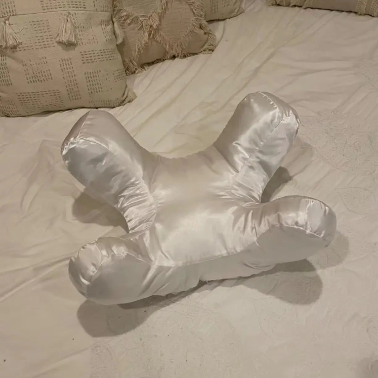 Anti-Wrinkle Satin Beauty Pillow for Youthful Skin & Restful Sleep (Includes Free Pillow Case)