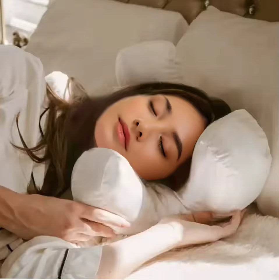 Anti-Wrinkle Satin Beauty Pillow for Youthful Skin & Restful Sleep (Includes Free Pillow Case)
