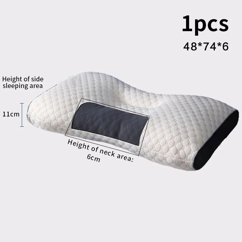 Cervical Orthopedic Neck Pillow – Soybean Fiber Massage Spa Pillow