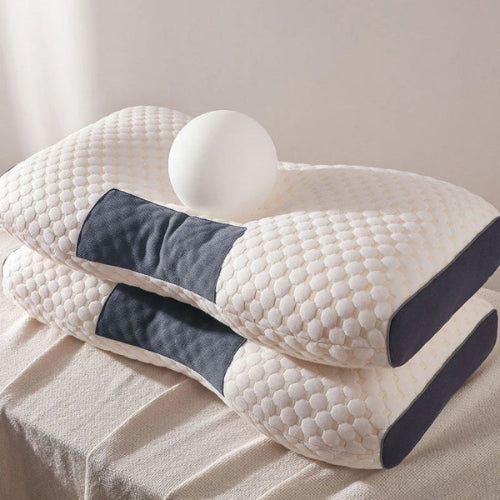 Cervical Orthopedic Neck Pillow – Soybean Fiber Massage Spa Pillow